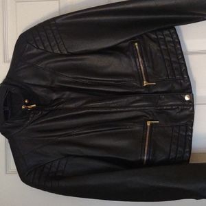 Women's Faux Leather Jacket